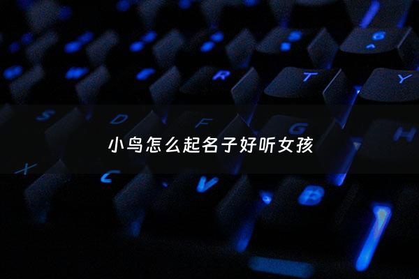 小鸟怎么起名子好听女孩 - 小鸟的名字怎么取洋气