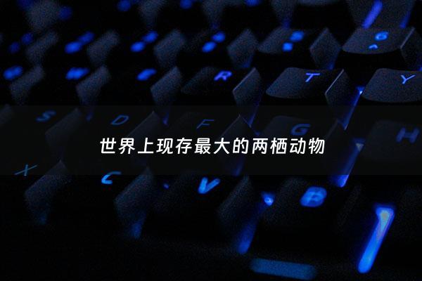 世界上现存最大的两栖动物 - 世界上最大的两栖动物是谁?