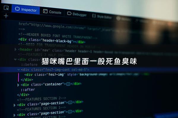 猫咪嘴巴里面一股死鱼臭味 - 猫咪嘴巴里一股鱼腥味