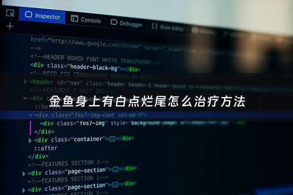 金鱼身上有白点烂尾怎么治疗*** - 金鱼身上有白点烂尾怎么治疗******