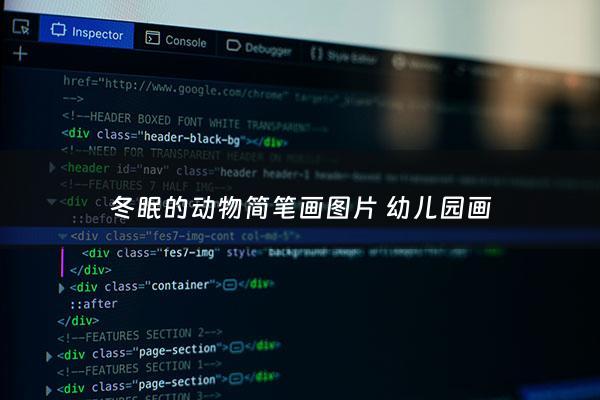 冬眠的动物简笔画图片 幼儿园画 - 冬眠的动物有哪些100种简笔画