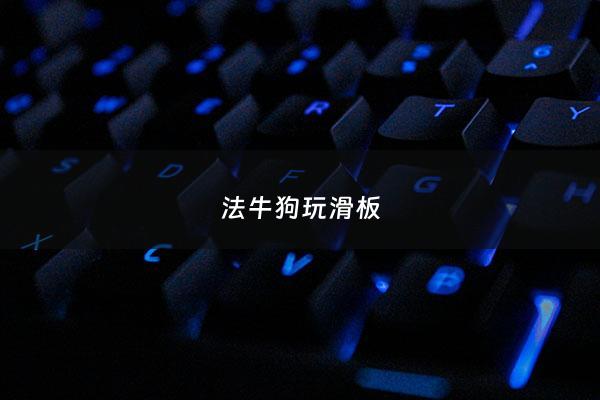 法牛狗玩滑板 - 法牛滑板大概要学多久