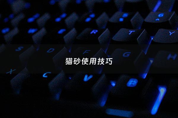 猫砂使用技巧 - 猫砂到底怎么用