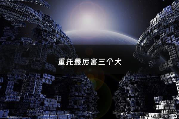 重托最厉害三个犬 - 十大重托犬排名