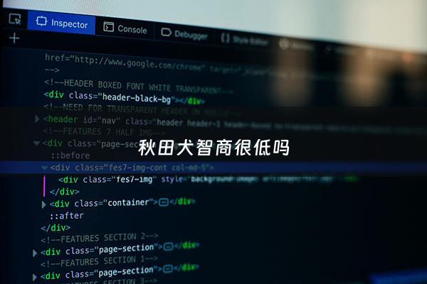 秋田犬智商很低吗 - 秋田犬智商很低吗为什么