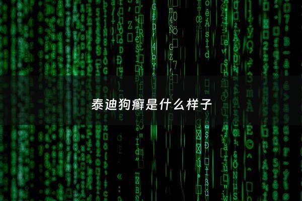 泰迪狗癣是什么样子 - 泰迪 癣