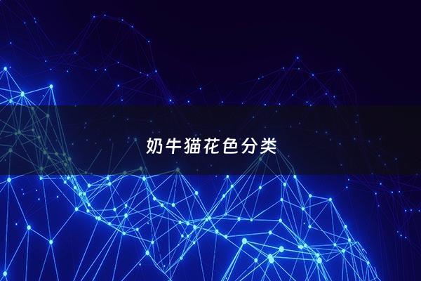 奶牛猫花色分类 - 奶牛猫的各种花纹
