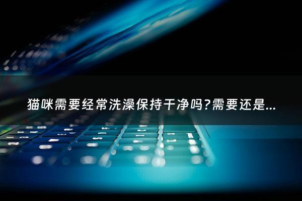 猫咪需要经常洗澡保持干净吗?需要还是不需要 - 猫***要洗澡
