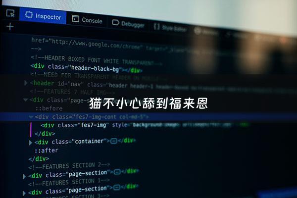 猫不小心舔到福来恩 - 猫咪不小心舔到福来恩滴剂