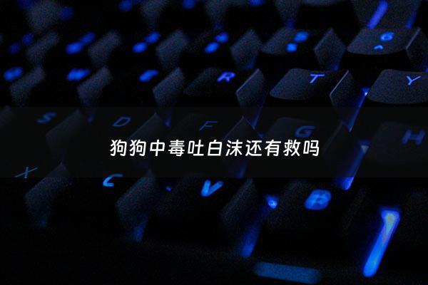 狗狗中毒吐白沫还有救吗 - 狗中毒口吐白沫最快的解毒***