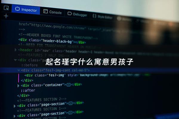 起名瑾字什么寓意男孩子 - 起名瑾字的含义